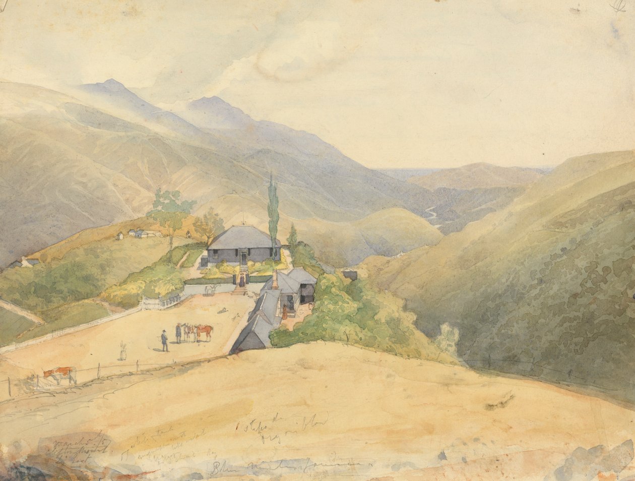 Clifton Mount door Godfrey Thomas Vigne