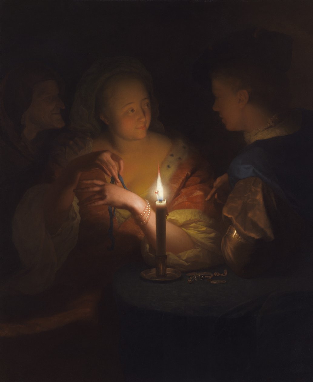 Lovers (Prodigal Son) door Godfried Schalcken