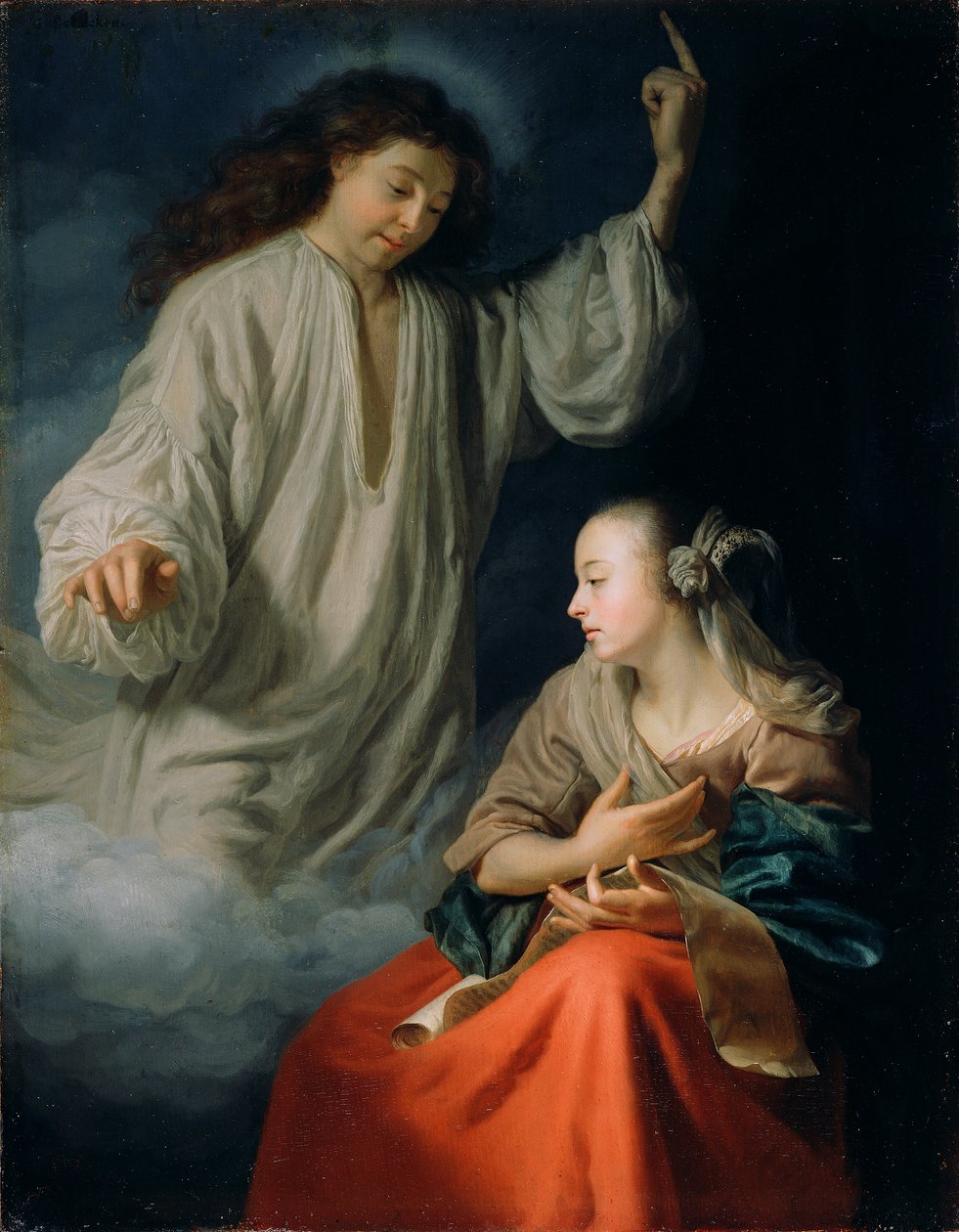 De Aankondiging door Godfried Schalcken