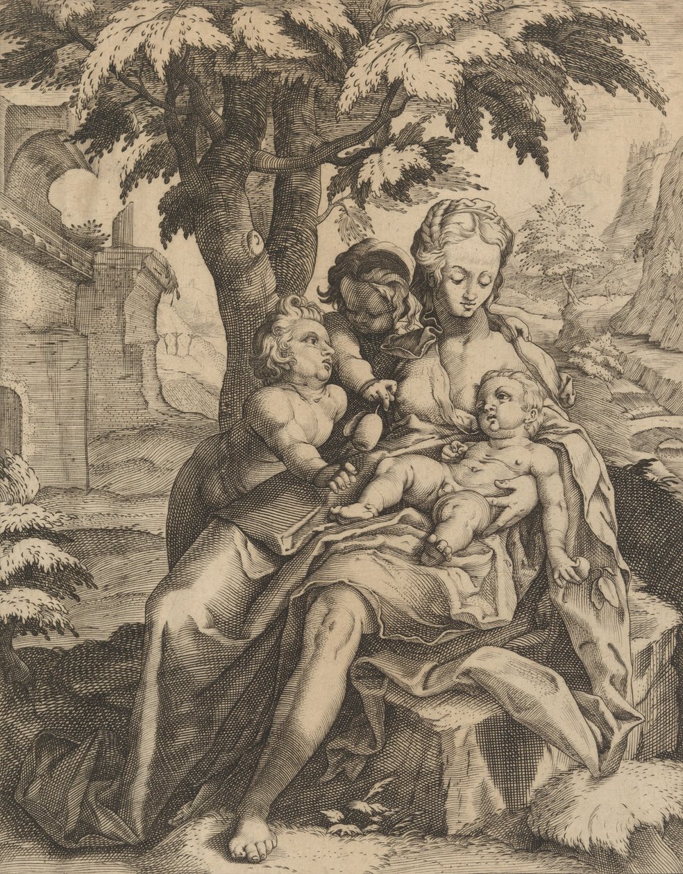 Liefdadigheid door Goltzius School