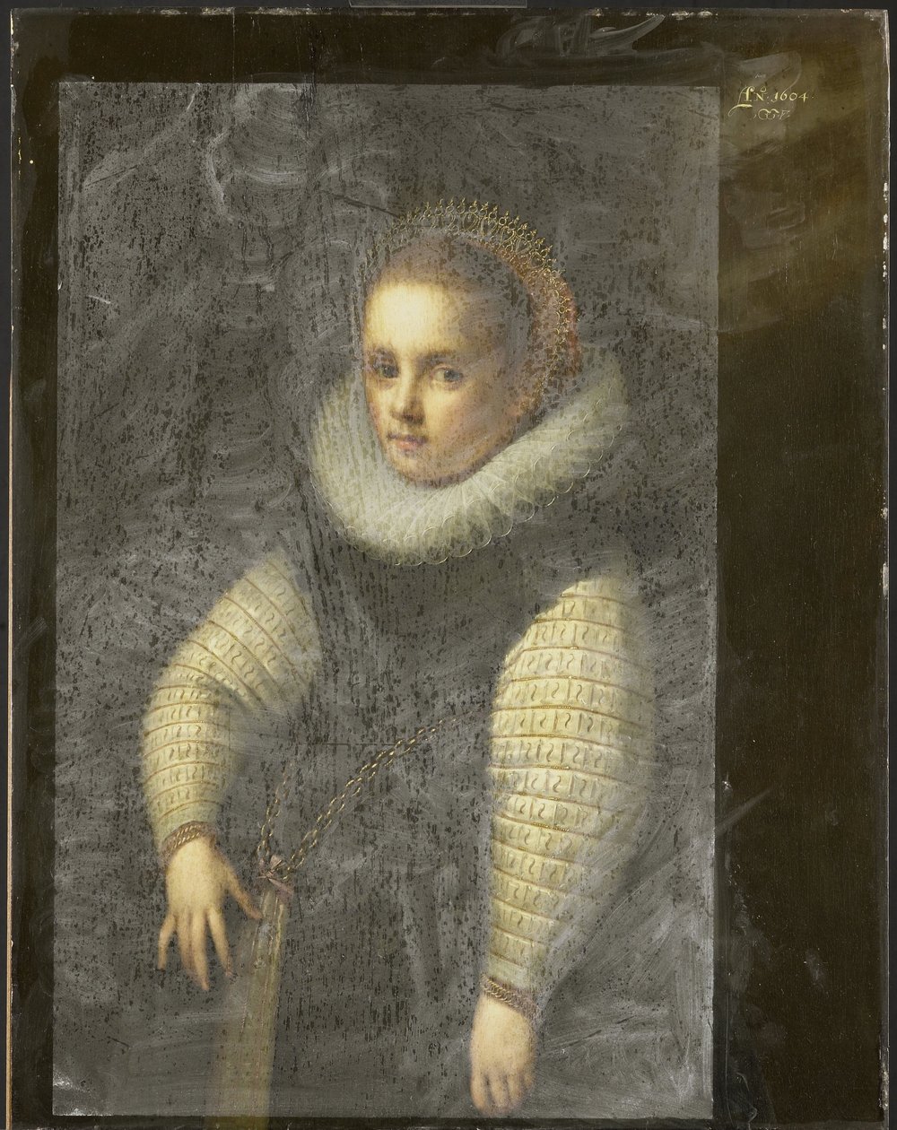 Catharina Fourmenois (1598-1665) door Gortzius Geldorp