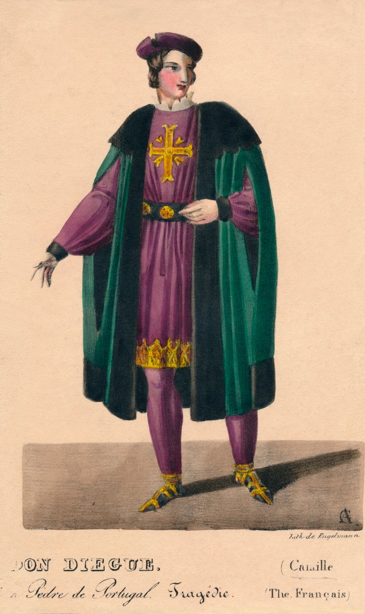 Don Diegue, ca. 1820s door Gottfried or Godefroy Engelmann