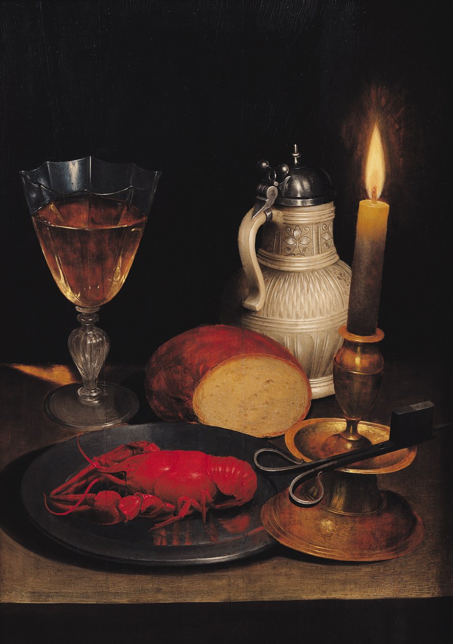 Stilleven, c.1630-35 door Gotthardt von Wedig