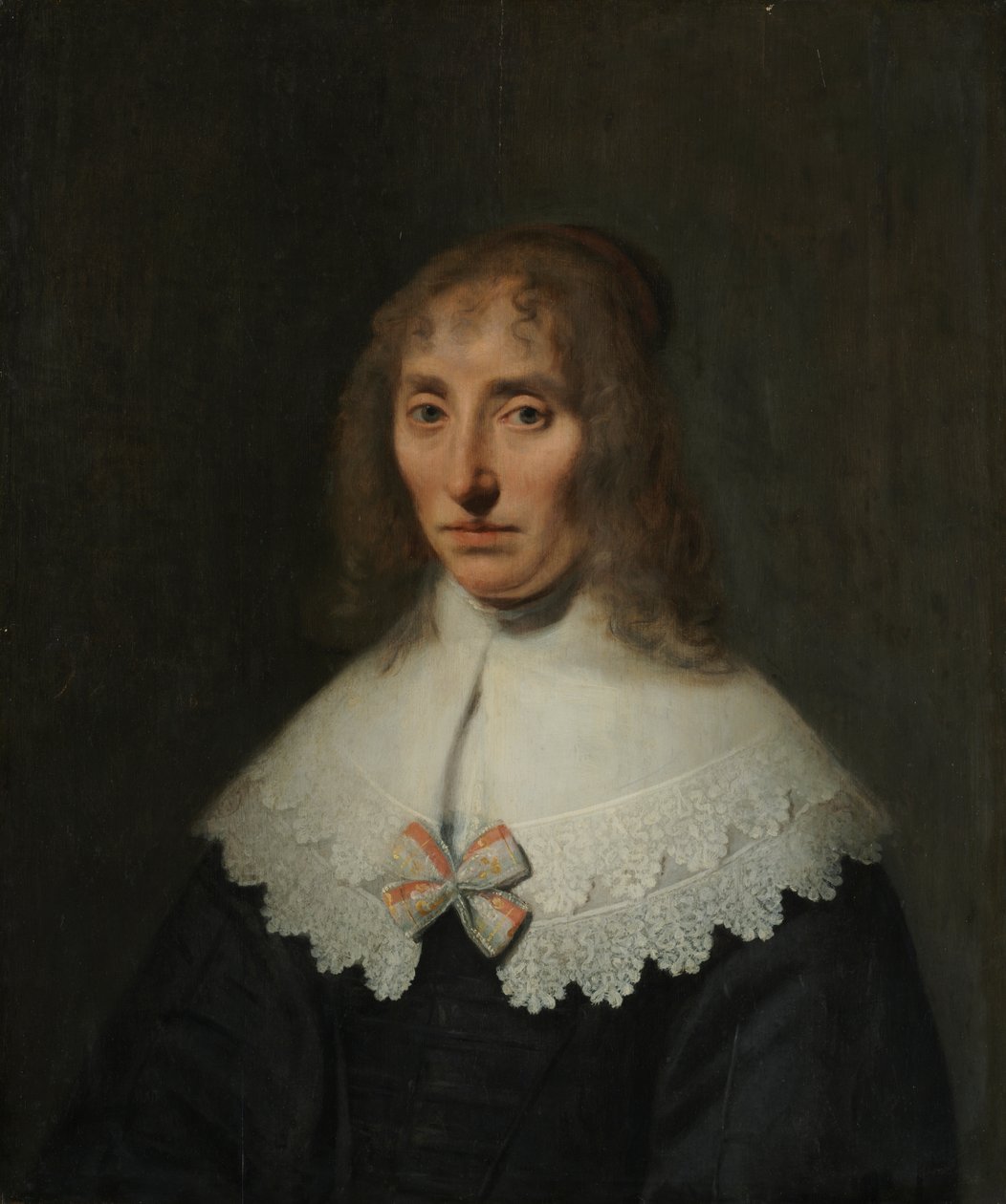 Portret van een vrouw door Govaert Flinck