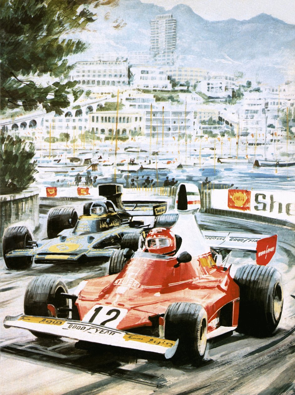Niki Lauda door Graham Coton