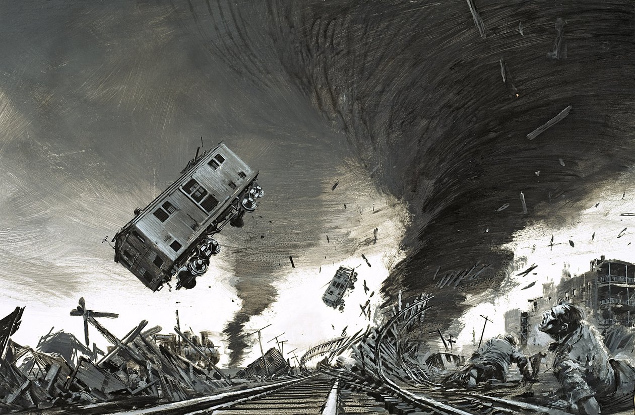 Tornado die St Cloud trof door Graham Coton