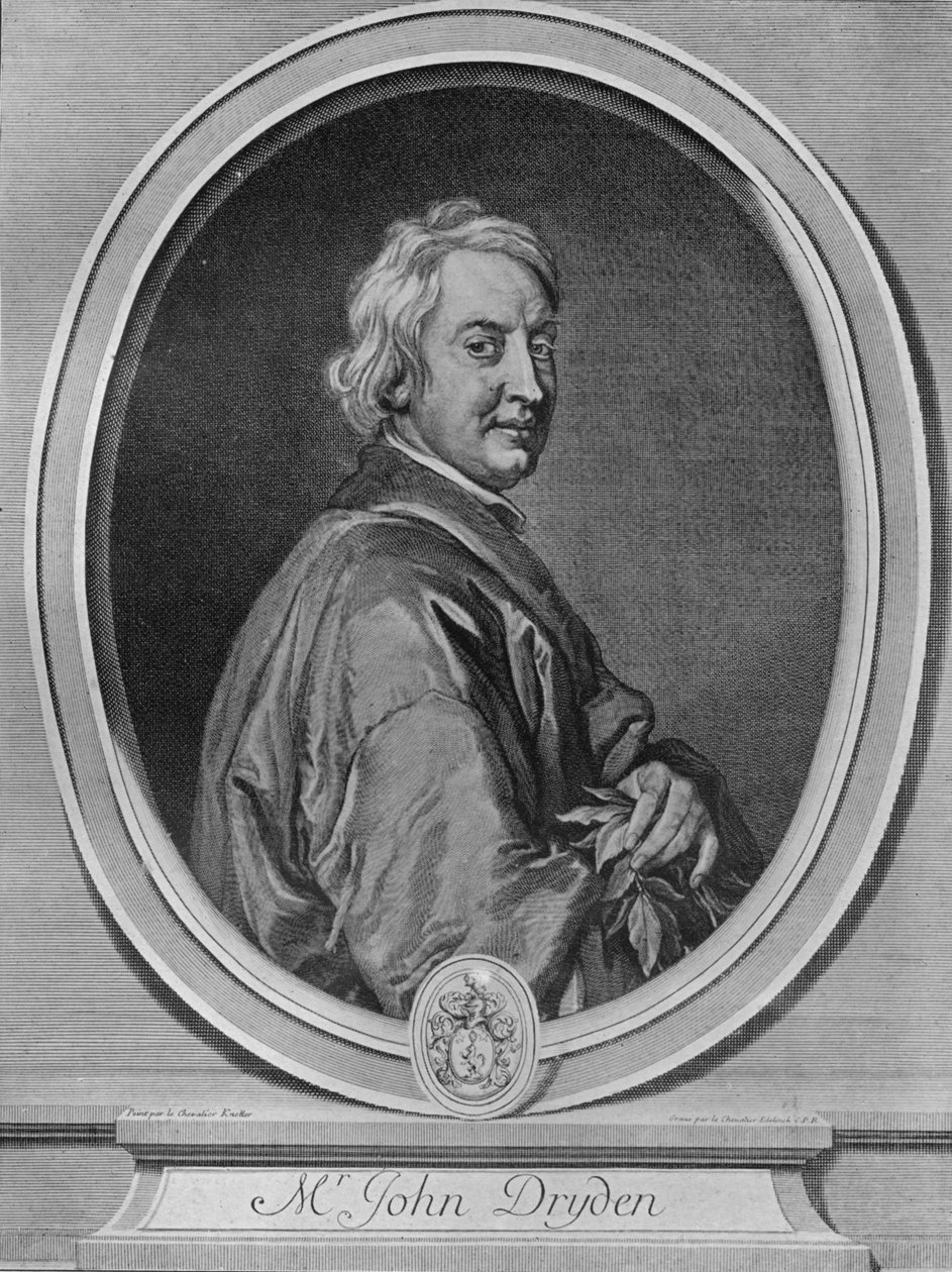 John Dryden, c1700 door Gérard Edelinck