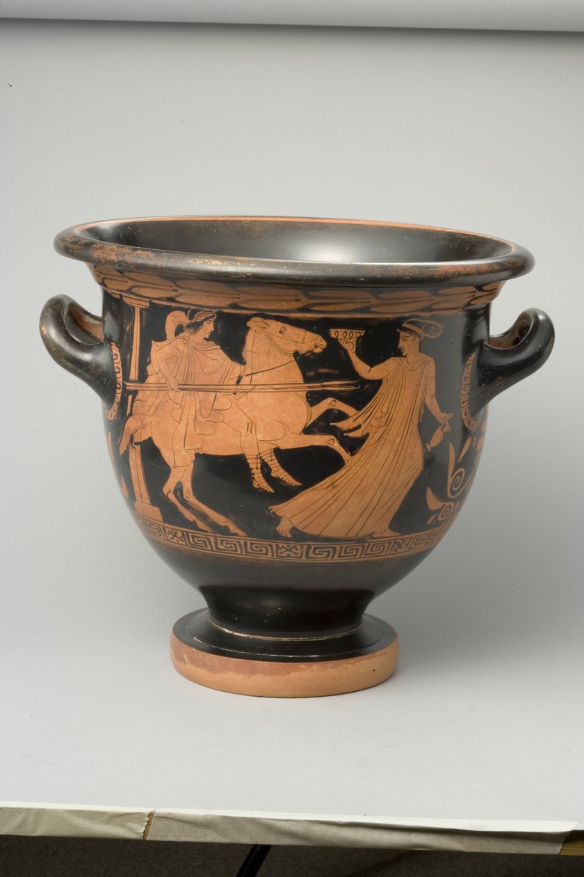 Attische roodfiguren klokkrater, c.440 v.Chr. door Greek