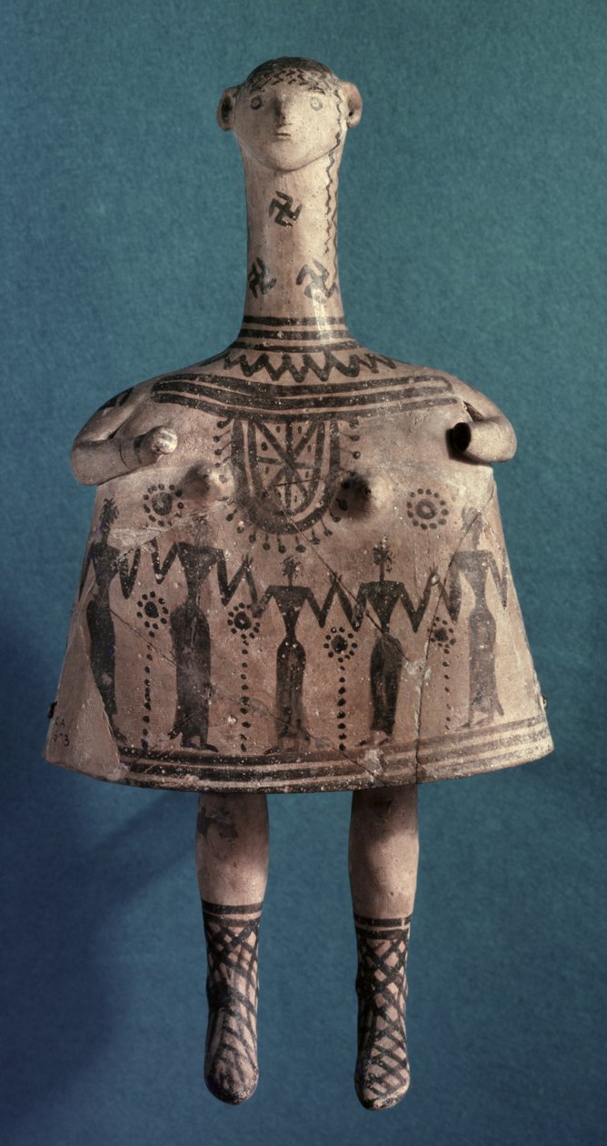 Belidol, uit Thebe, Boeotië, ca. 700 v.Chr. door Greek