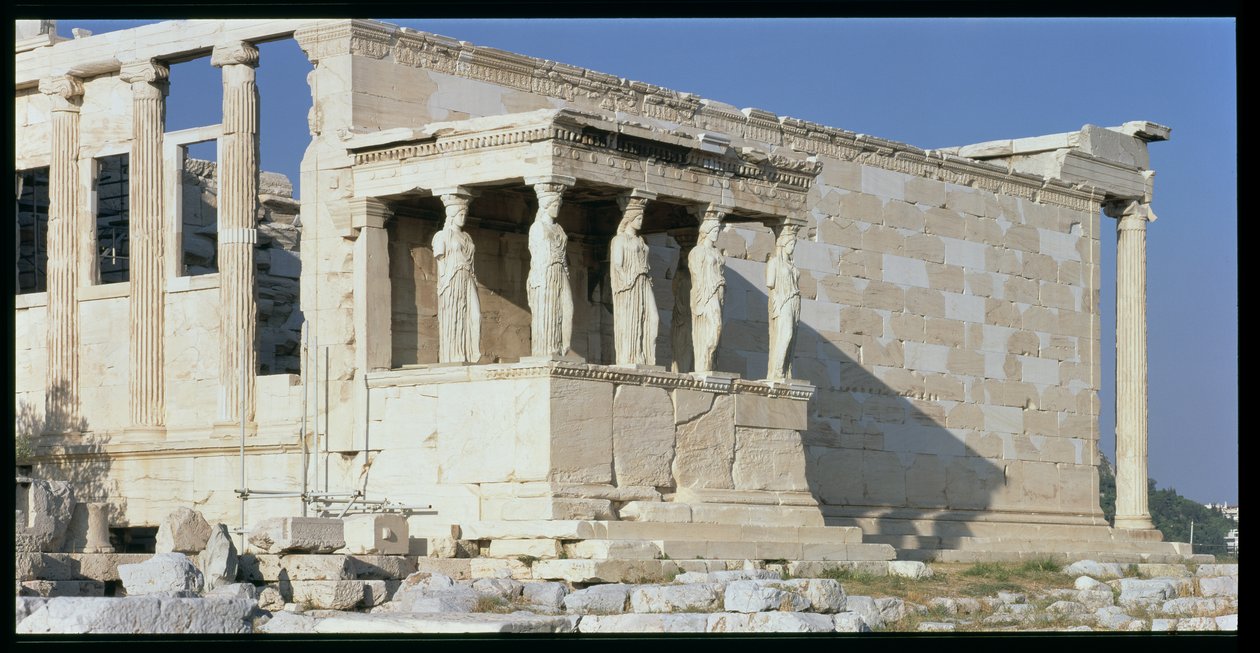 Erechtheion, ca.421-405 v.Chr. door Greek