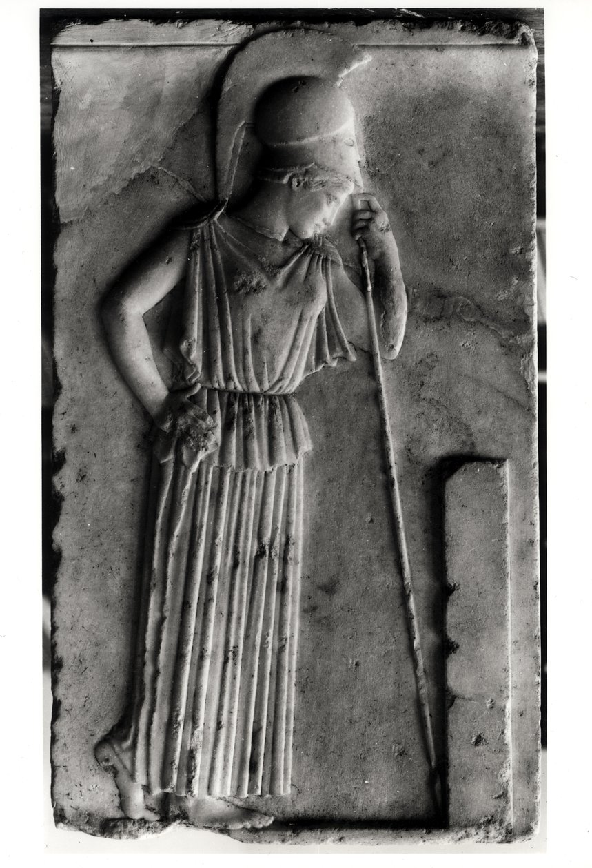 Reliëf van de Rouwende Athena, ca. 460 door Greek