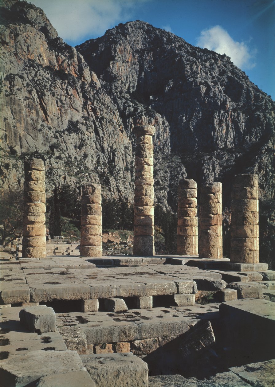 Ruïnes van de Tempel van Apollo door Greek