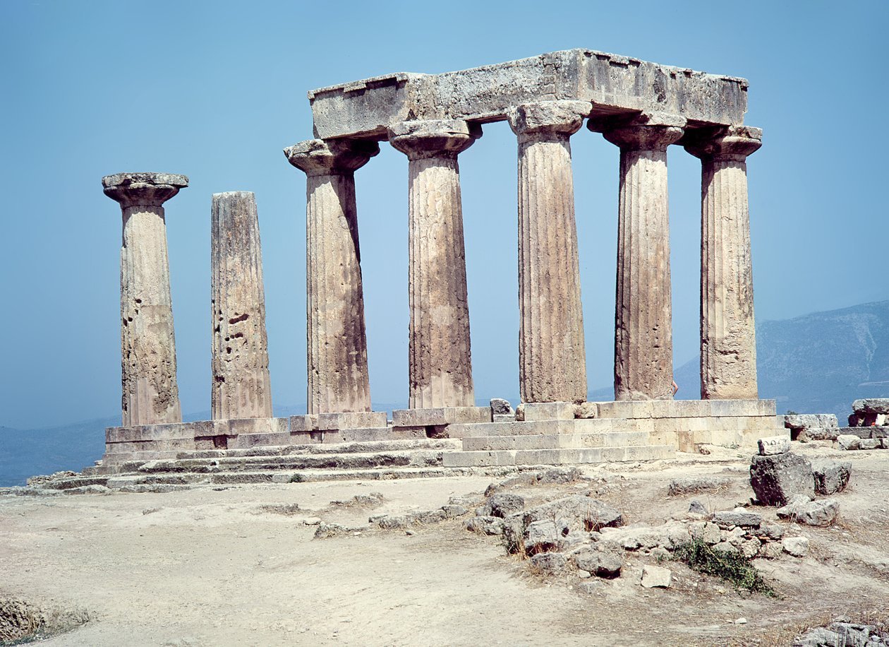Ruïnes van de Tempel van Apollo door Greek