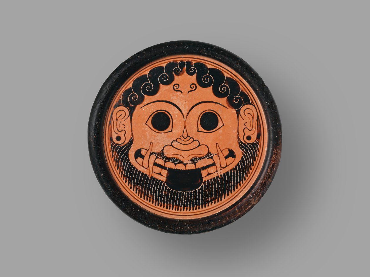 Terracotta standaard, ca. 570 v.Chr. door Greek
