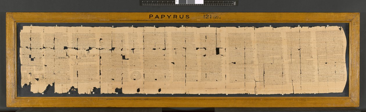 Ibis-spreuk uit Papyrus 121, 3e eeuw door Greek School