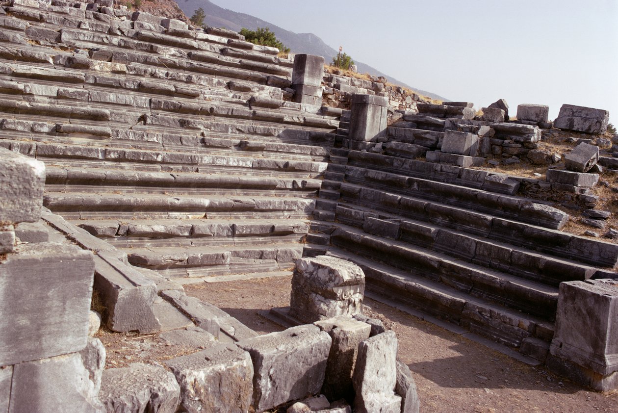 Senaatshuis (bouleuterion) door Greek School