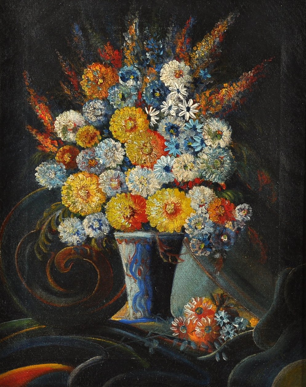 Bloemenstilleven door Gregor Perusek