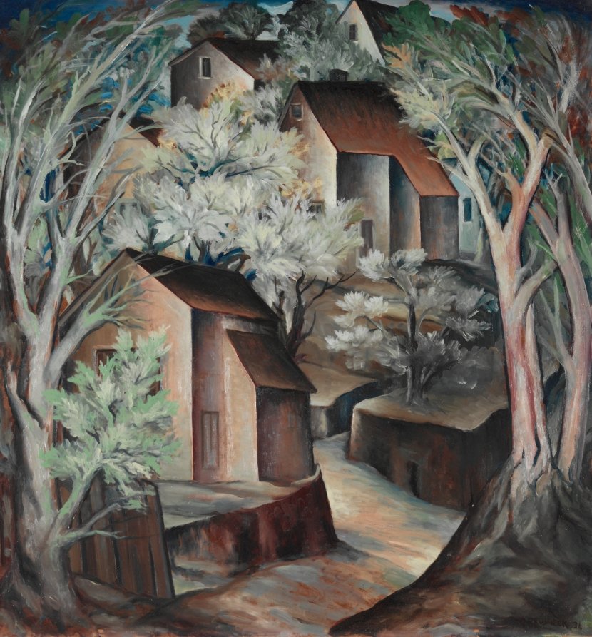 Landschapscompositie door Gregor Perusek