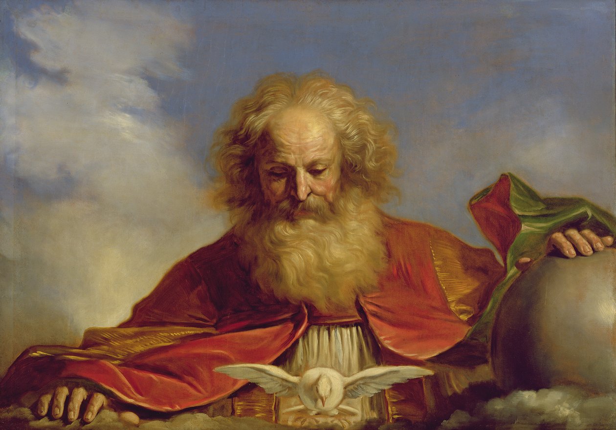 Padre Eterno door Giovanni Francesco Barbieri