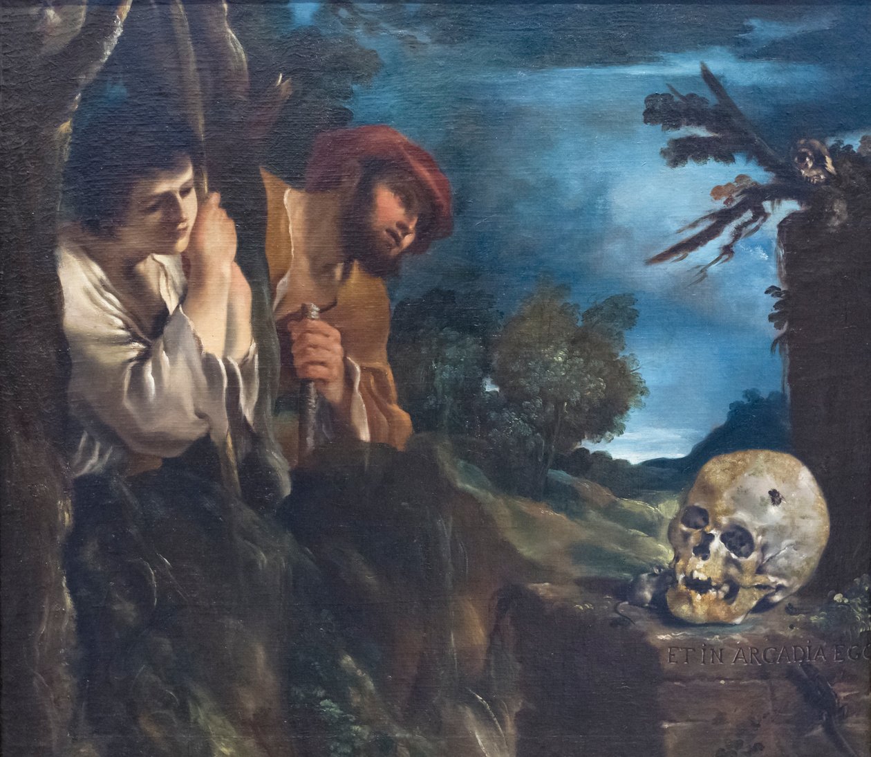 Herders in Arcadië door Guercino (1591 1666)