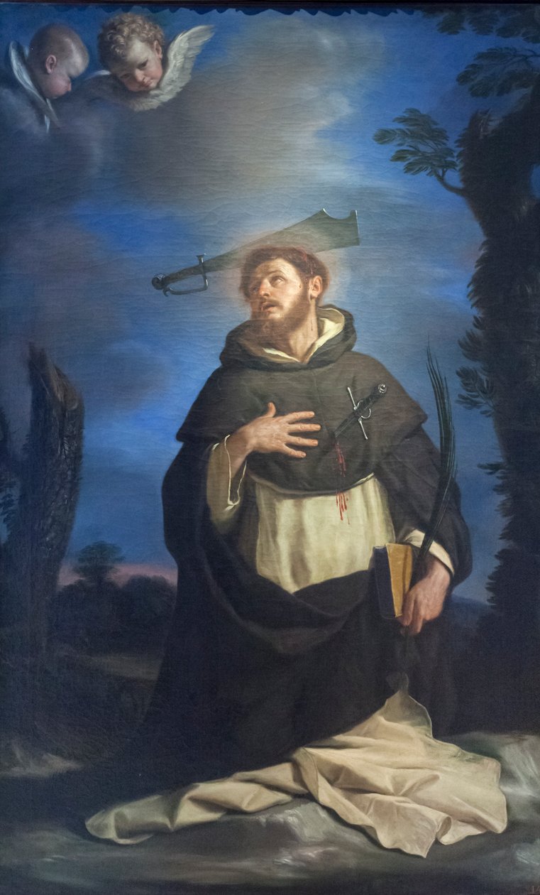 Sint Petrus van Verona door Guercino (1591 1666)