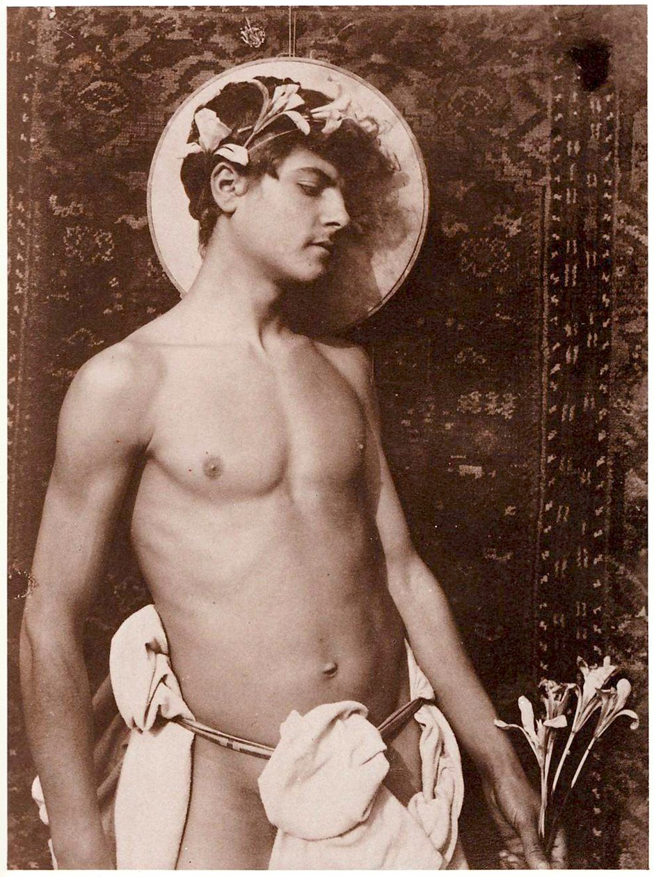 Portret van Nino Cesarini, c.1896 door Guglielmo Plüschow
