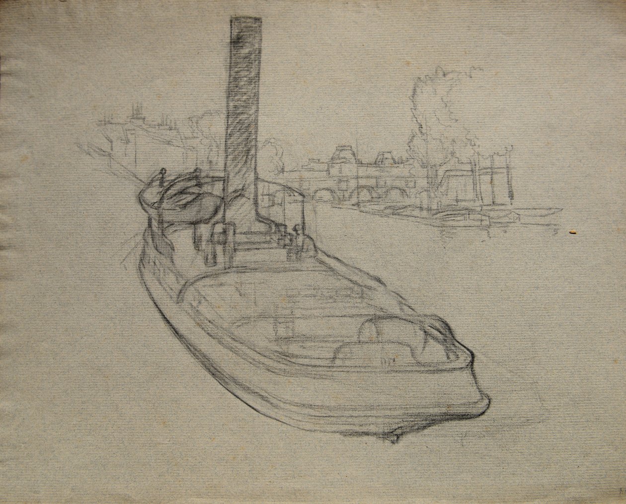 Parijse tekening door Guido Oppenheim
