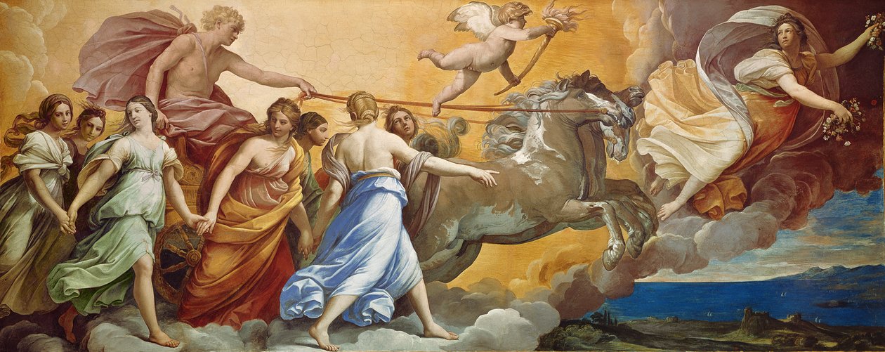 Aurora, 1613-14 door Guido Reni