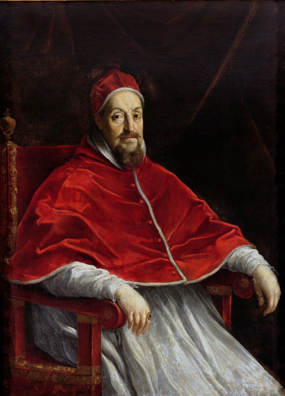 Portret van Paus Gregorius XV (1554-1623) door Guido Reni