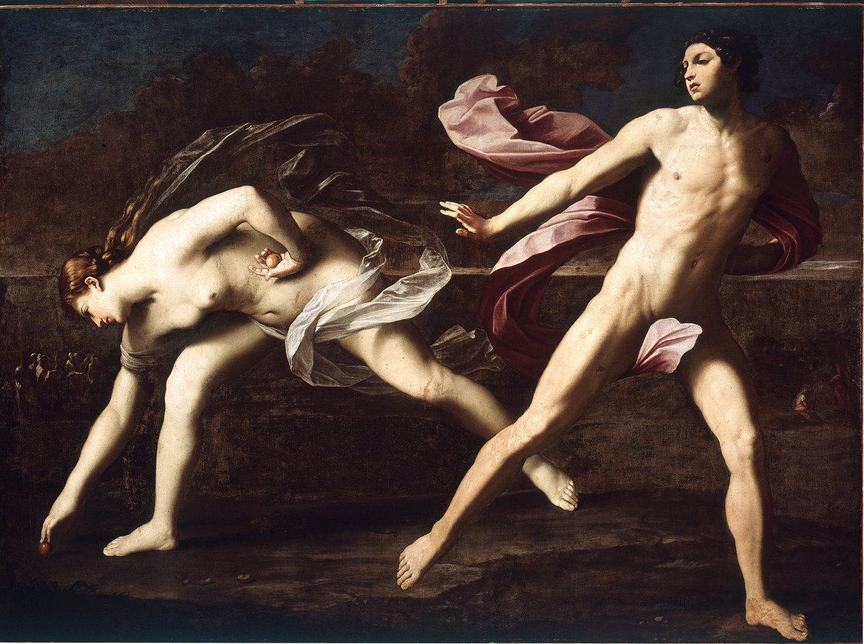 Atalanta en Hippomenes door Guido Reni
