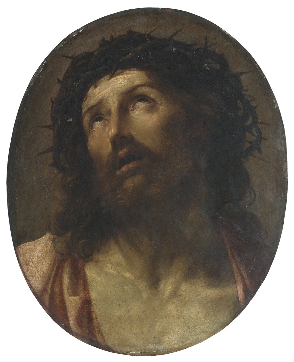Christus gekroond met doornen door Guido Reni