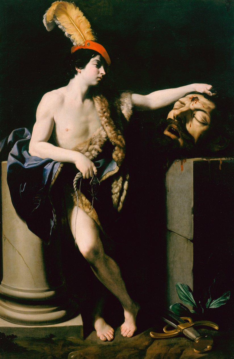 David met het hoofd van Goliath door Guido Reni