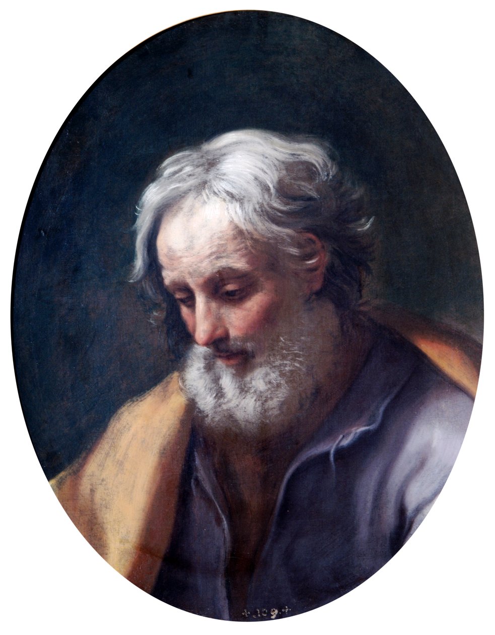Hoofd van Sint Jozef door Guido Reni
