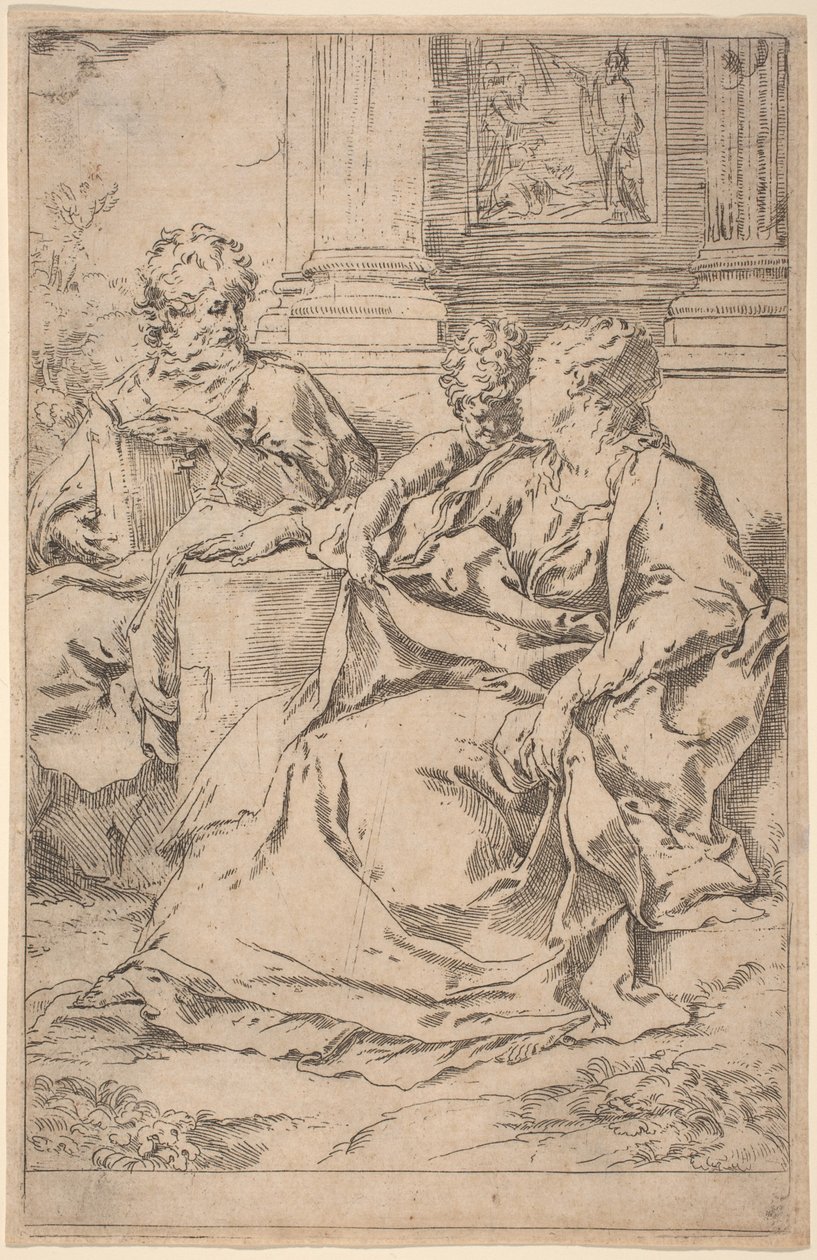 Heilige Familie door Guido Reni