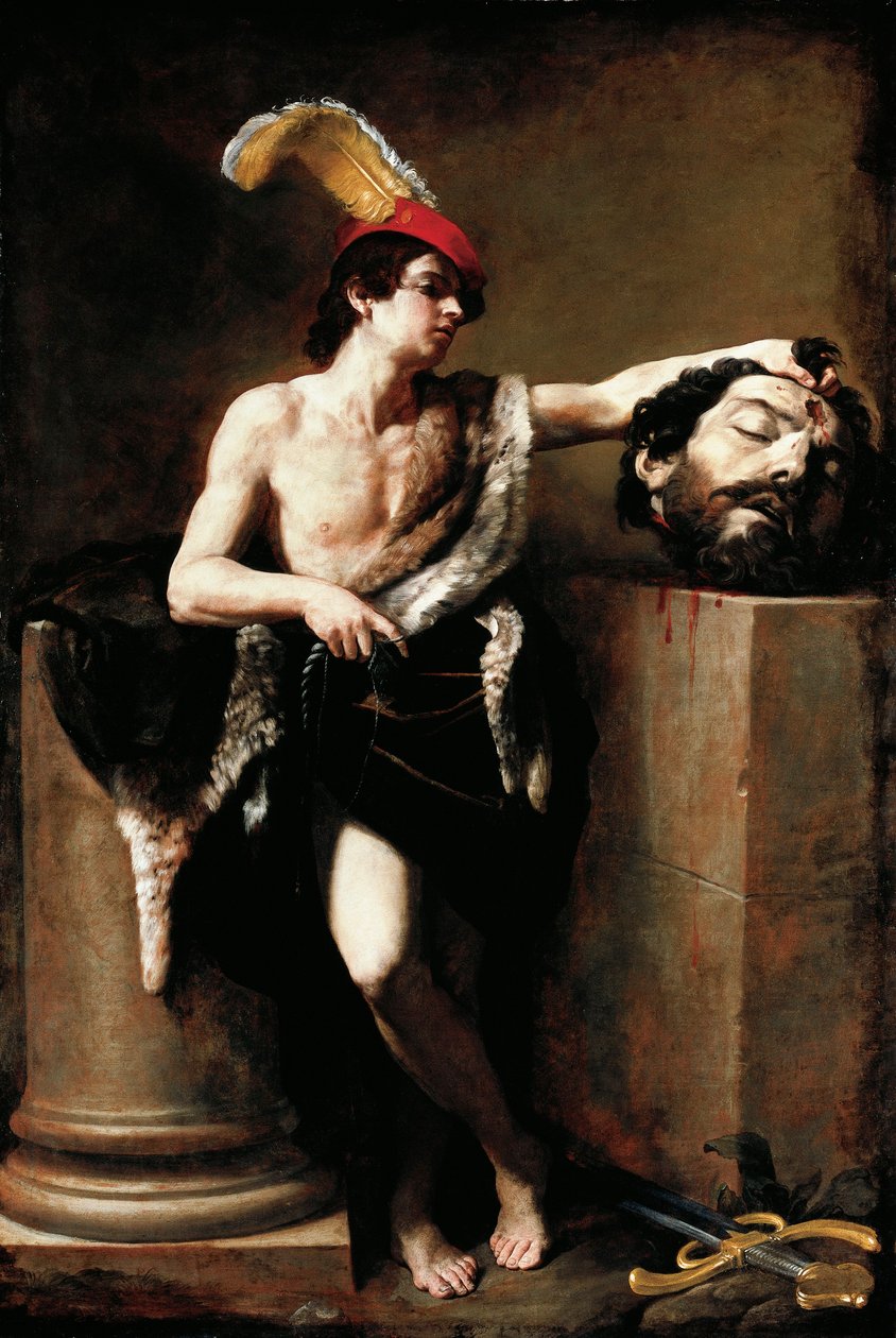 David met het hoofd van Goliath door Guido Reni