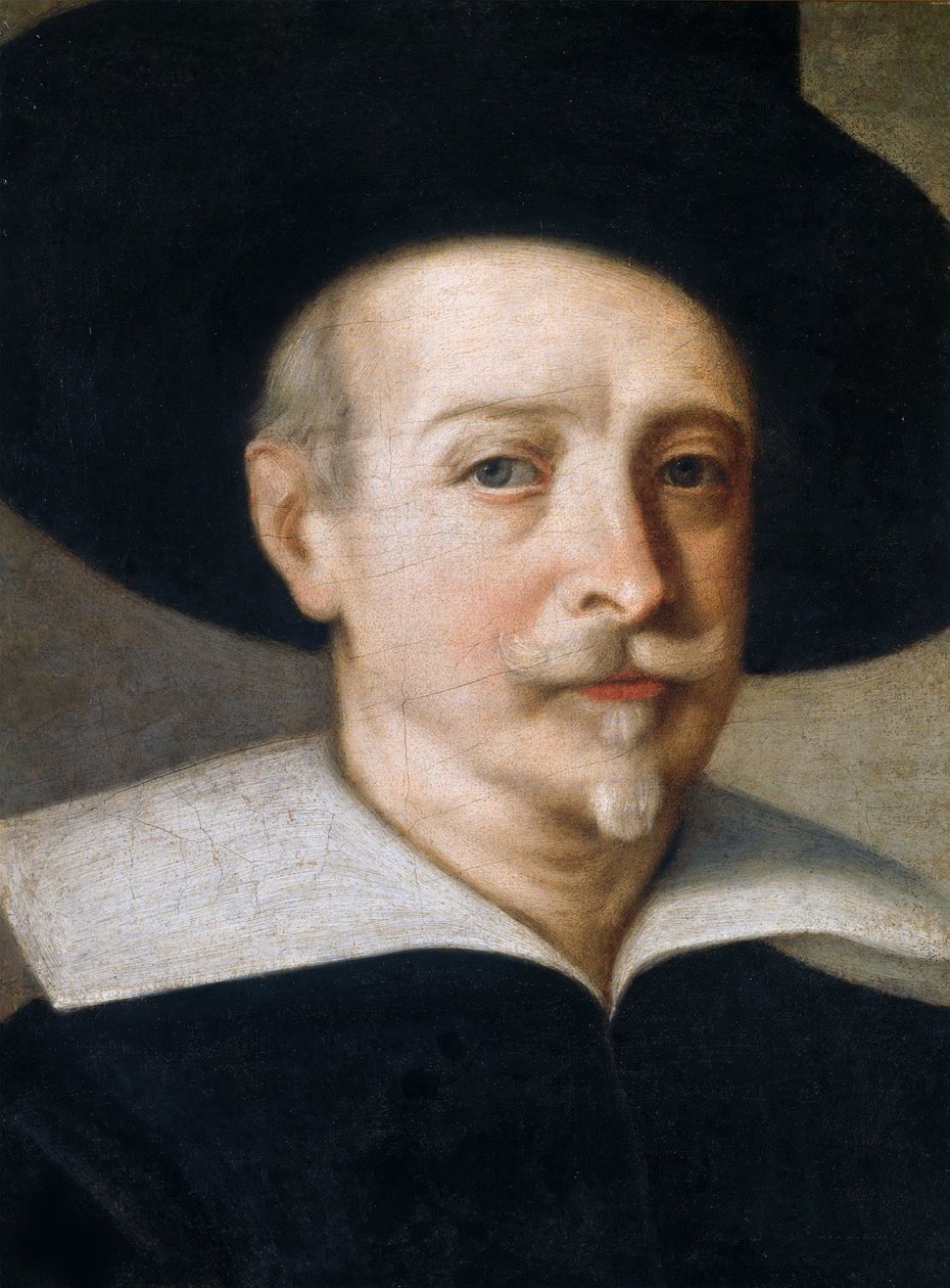 Zelfportret, ca 1632-1633 door Guido Reni