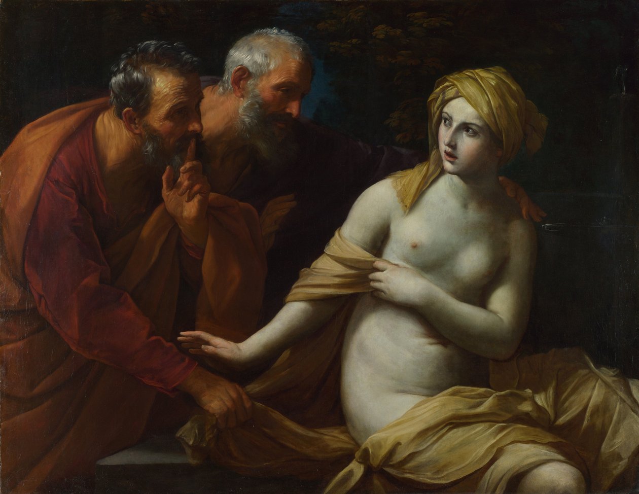 Susanna en de ouderlingen door Guido Reni