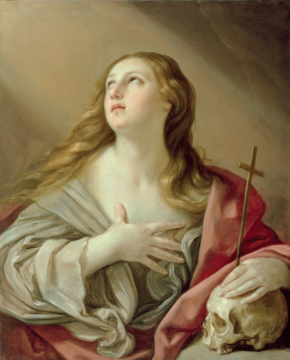 De Berouwvolle Magdalena, c.1638 door Guido Reni