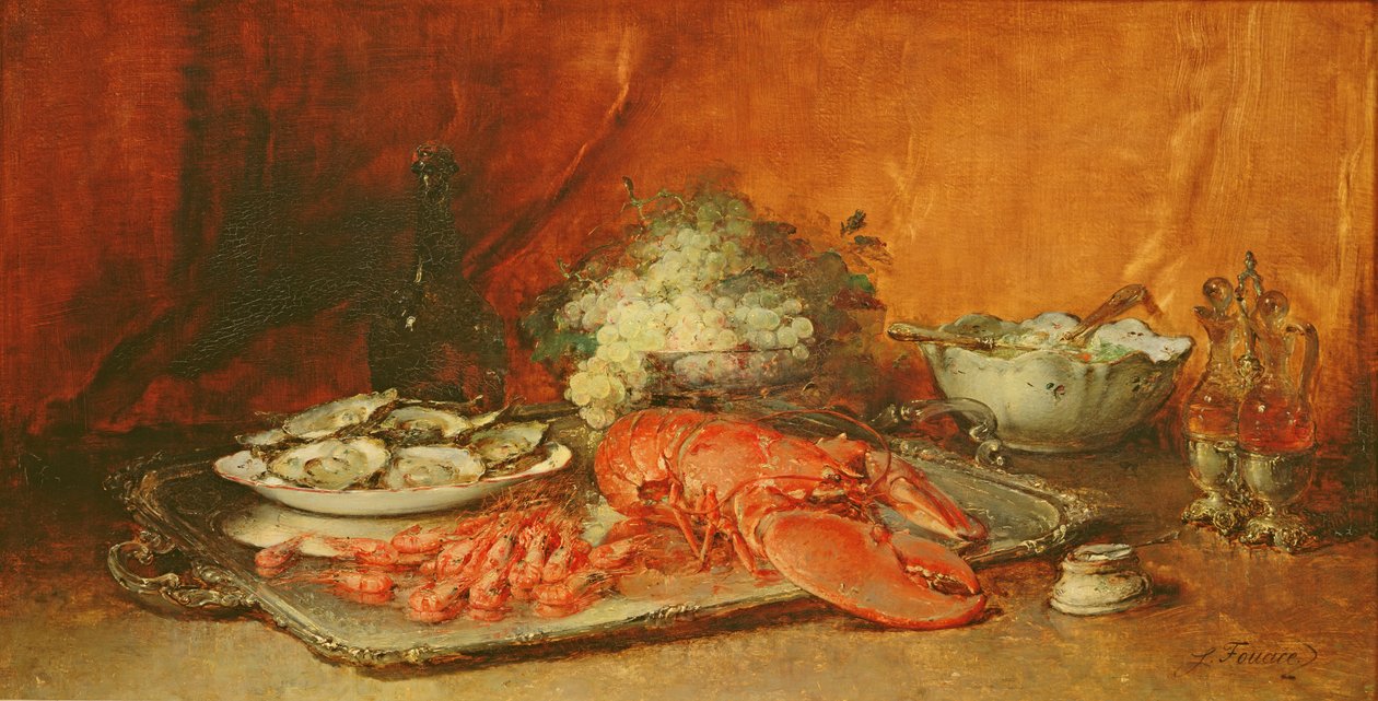 Vastenmaaltijd door Guillaume Romain Fouace