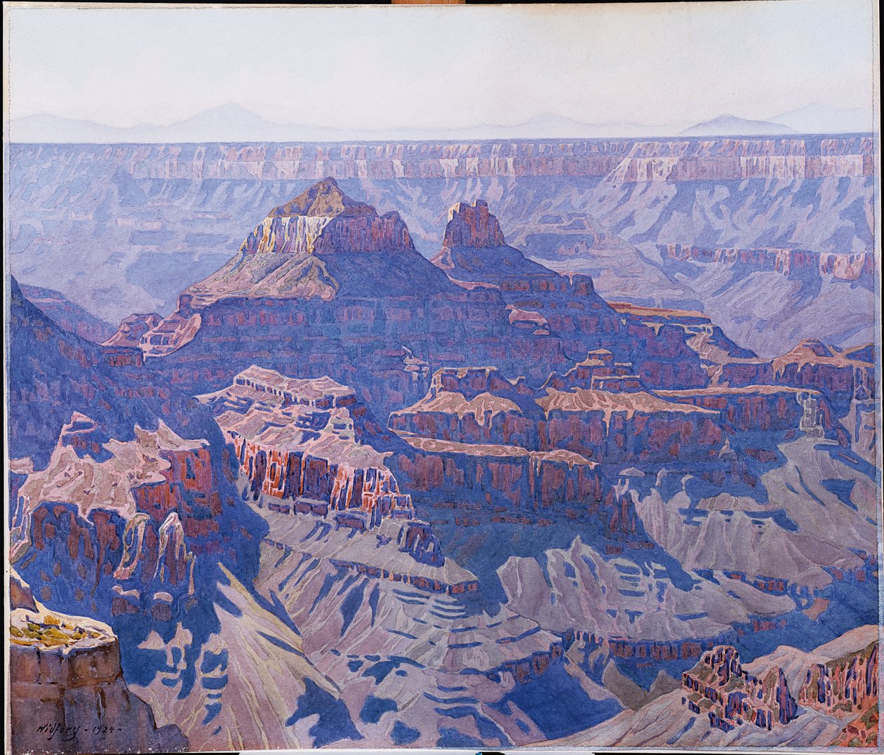 Grand Canyon door Gunnar Widforss