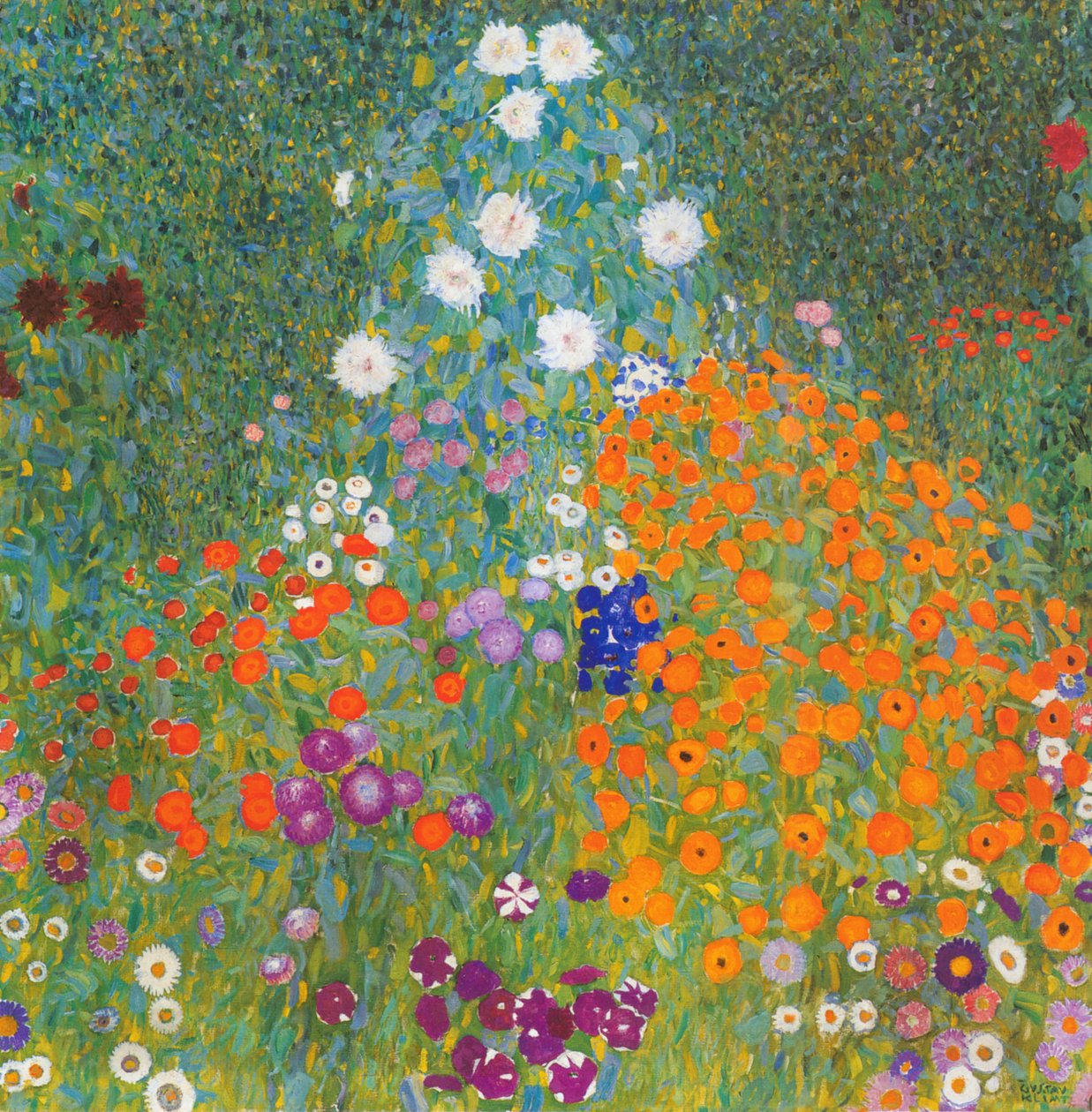 Boerentuin door Gustav Klimt