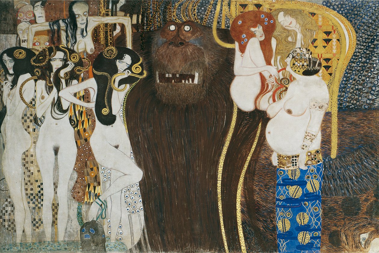 Beethovenfries door Gustav Klimt
