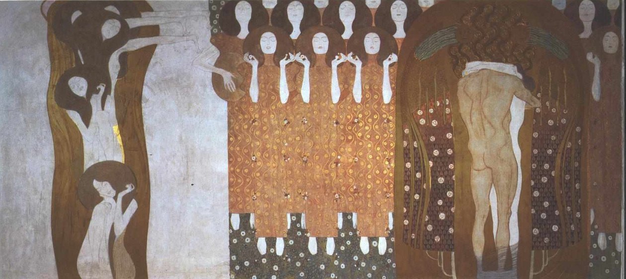 Beethovenfries door Gustav Klimt