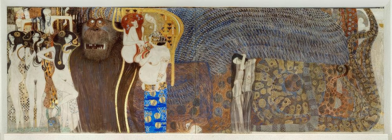 Beethovenfries door Gustav Klimt