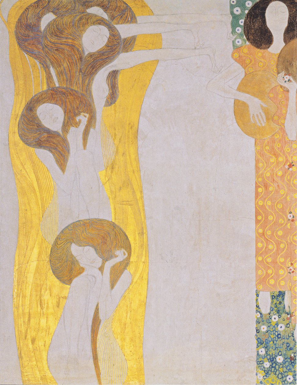 De kunsten door Gustav Klimt