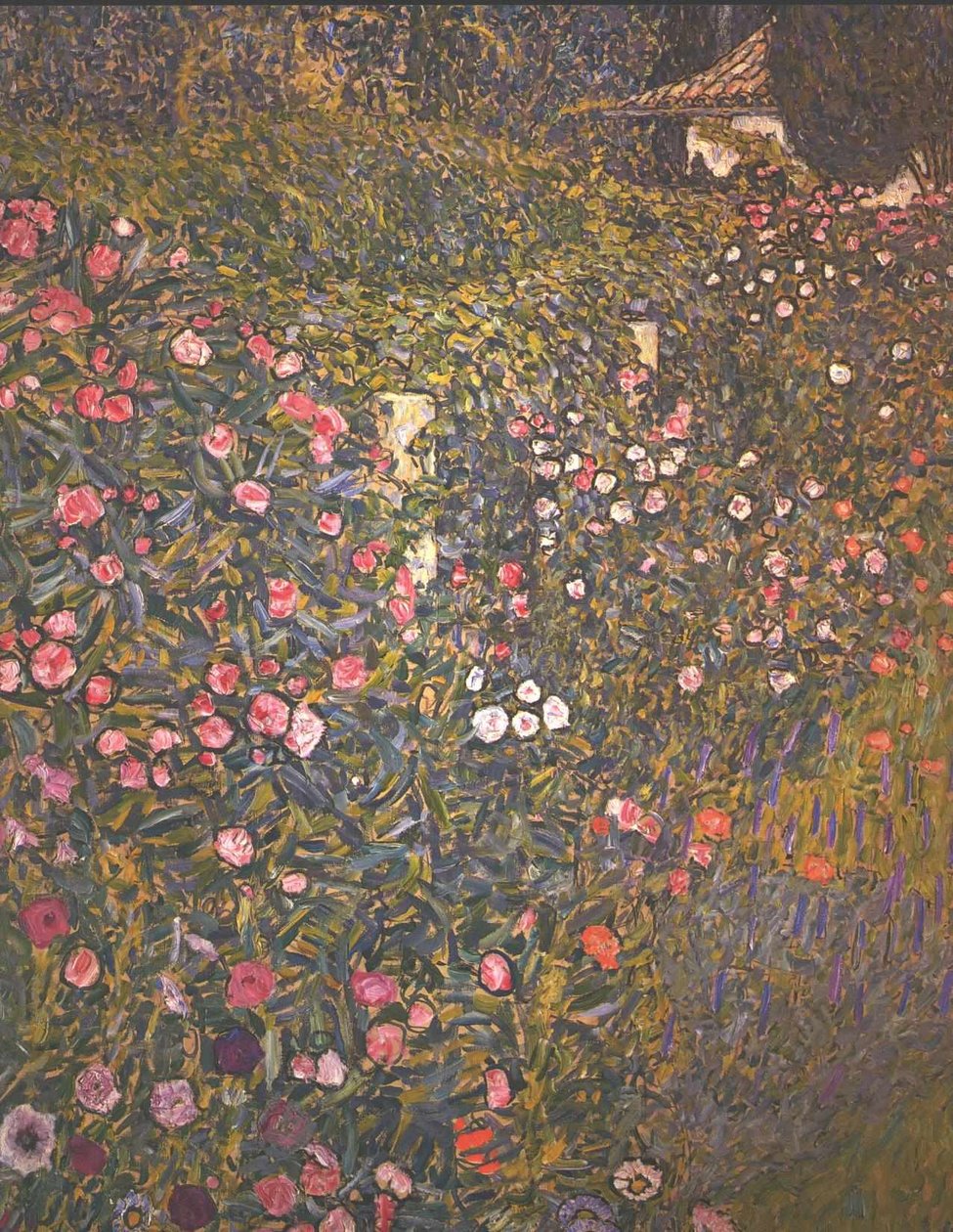 Italiaans tuinlandschap door Gustav Klimt
