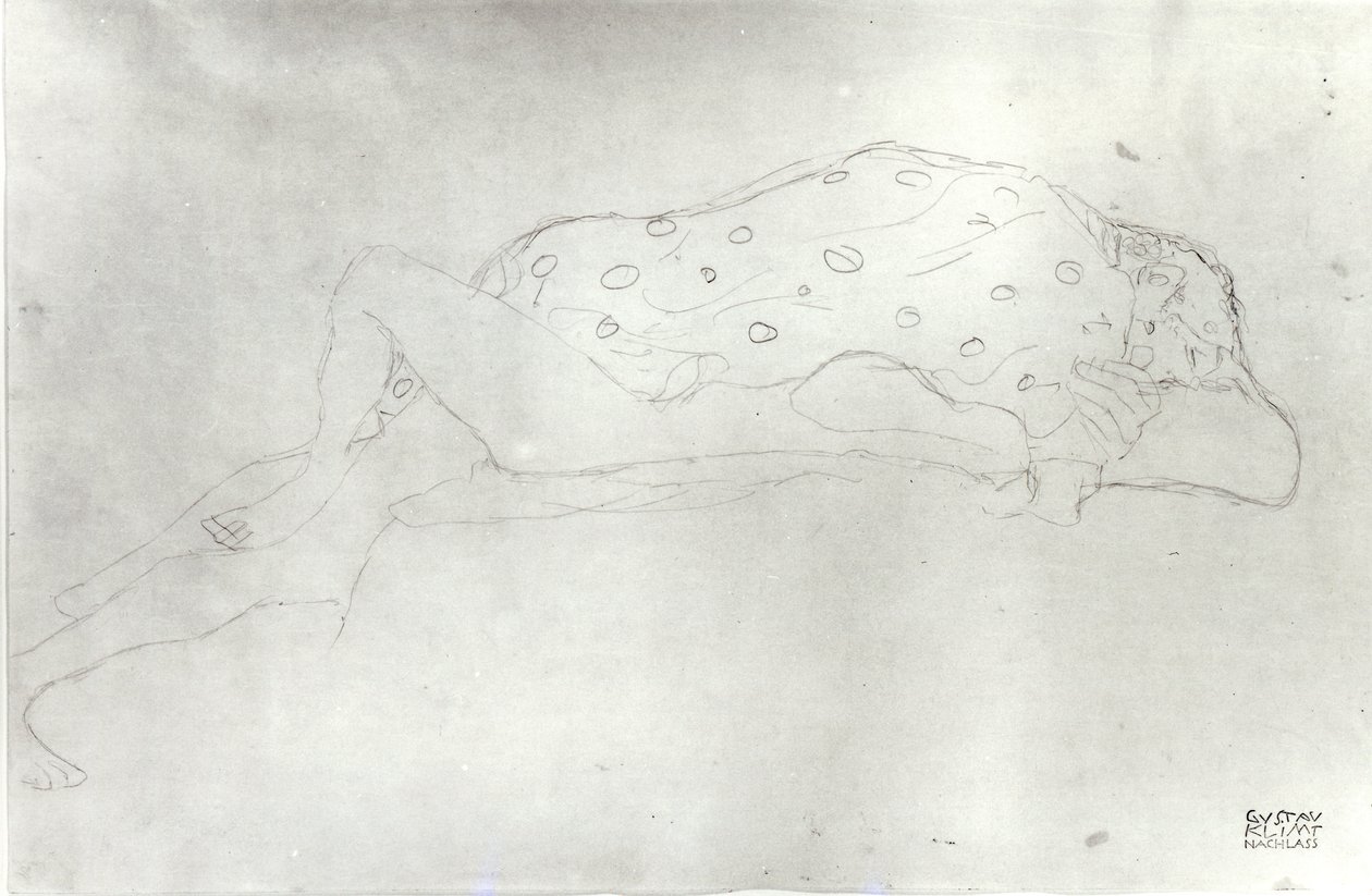 Liefhebbers, ca. 1913 door Gustav Klimt