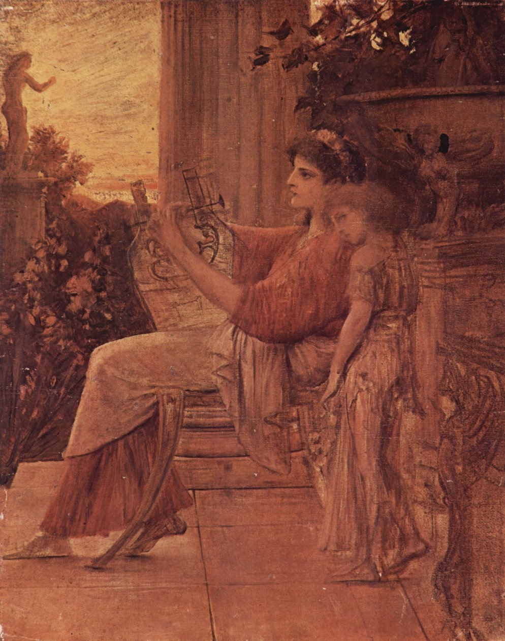 Sapho door Gustav Klimt