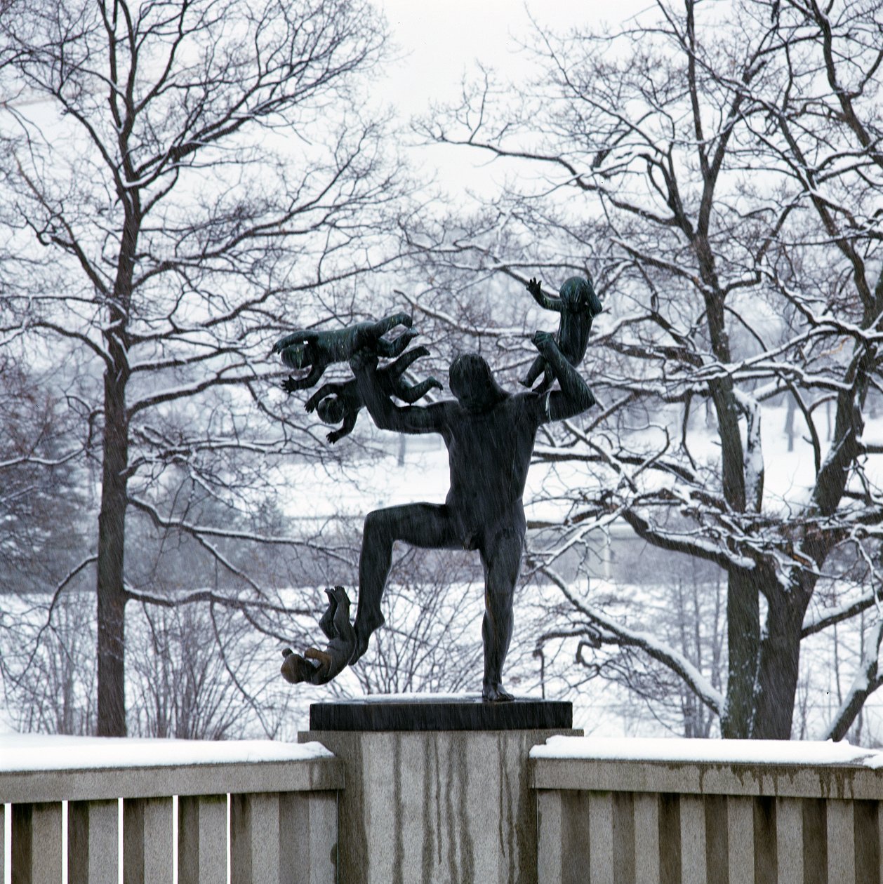 Frustratie door Gustav Vigeland