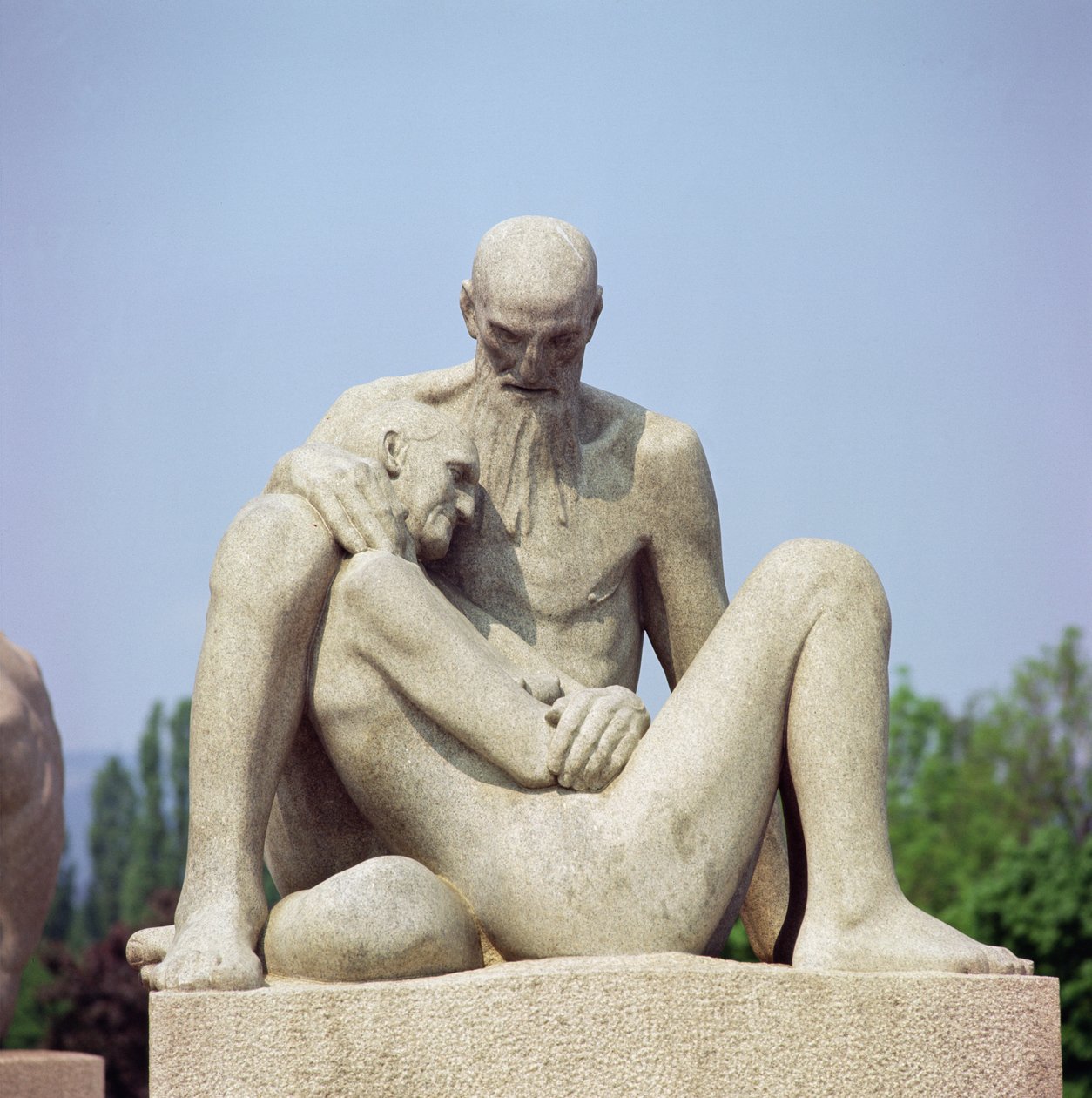 Ouderdom door Gustav Vigeland